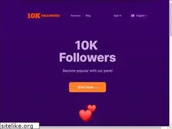 Sites similar to 10kfollowers.net