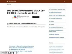 Sites similar to 10mandamientos.org