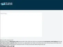 Sites similar to 10minuteemails.com