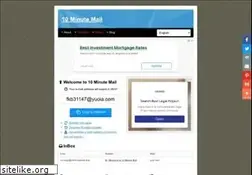 Sites similar to 10minutemail.org