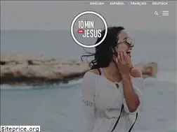 Sites similar to 10minutoscomjesus.org