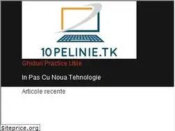 Sites similar to 10pelinie.tk