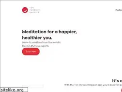 Sites similar to 10percenthappier.com