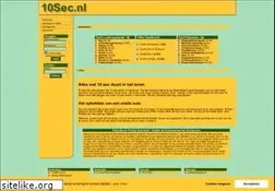 Sites similar to 10sec.nl