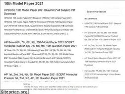 Sites similar to 10thmodelpaper.in