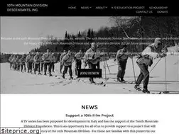 Sites similar to 10thmountaindivisiondescendants.org