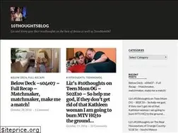 Sites similar to 10thoughtsblog.com
