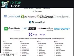 Sites similar to 10tophost.com