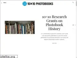 Sites similar to 10x10photobooks.org