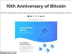Sites similar to 10yearsofbitcoin.com