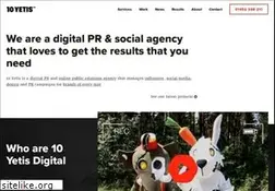 Sites similar to 10yetis.co.uk