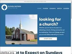 Sites similar to 1116church.org