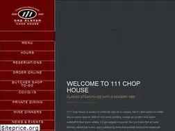 Sites similar to 111chophouse.com