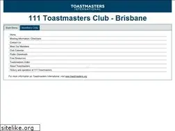 Sites similar to 111toastmasters.org
