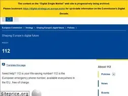 Sites similar to 112.eu