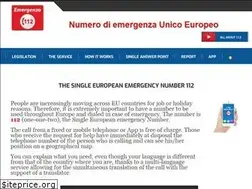 Sites similar to 112.gov.it