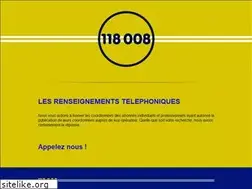 Sites similar to 118008.fr