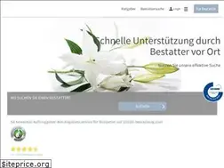 Sites similar to 11880-bestattung.com