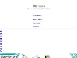 Sites similar to 11defebrero.org