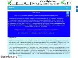 Sites similar to 11plus.eu