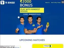 Sites similar to 11sixes.com