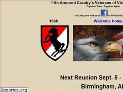 Sites similar to 11thcavnam.com