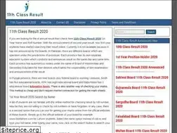 Sites similar to 11thclassresult.pk