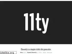 Sites similar to 11ty-design-tweaks.netlify.app
