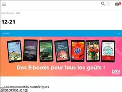 Sites similar to 12-21editions.fr