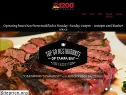Sites similar to 1200chophouse.com