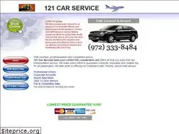 Sites similar to 121carservice.com