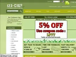 Sites similar to 123-cigs.com