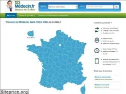 Sites similar to 123-medecin.fr