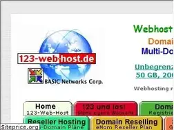 Sites similar to 123-web-host.de