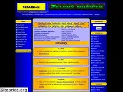 Sites similar to 123abc.cz