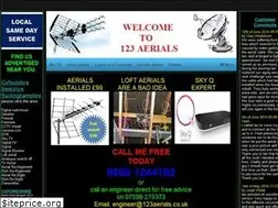 Sites similar to 123aerials.co.uk