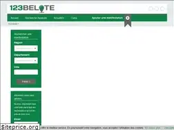 Sites similar to 123belote.com