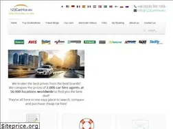 Sites similar to 123carhire.eu