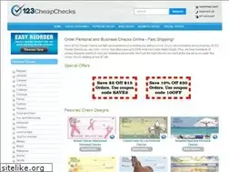 Sites similar to 123cheapchecks.net