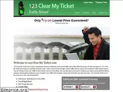 Sites similar to 123clearmyticket.com