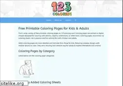Sites similar to 123coloring.com