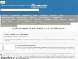Sites similar to 123comparer.fr