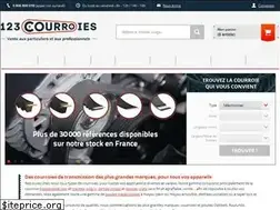 Sites similar to 123courroies.com