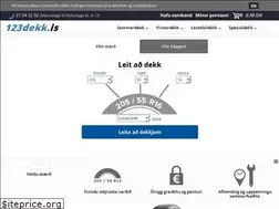 Sites similar to 123dekk.is