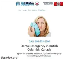 Sites similar to 123dentalemergency.com