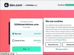 Sites similar to 123dissertations.com