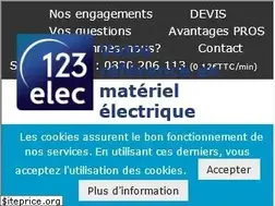 Sites similar to 123elec.com