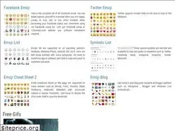 Sites similar to 123emoji.com
