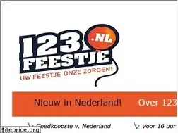 Sites similar to 123feestje.nl