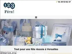Sites similar to 123fete.fr